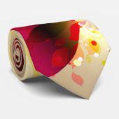 Abstracte art 25 Stropdas (Opgerold)