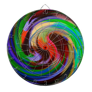 Abstracte art. 26 dartbord