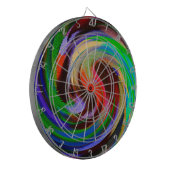 Abstracte art. 26 dartbord (Voorkant Links)