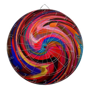 Abstracte art. 27 dartbord