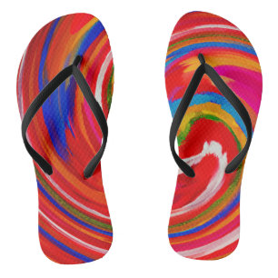 Abstracte art. 29 teenslippers