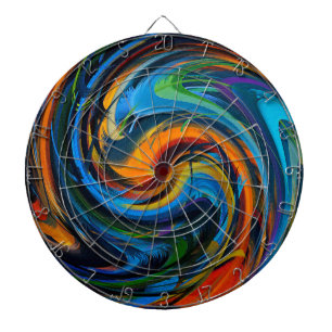 Abstracte art. 31 dartbord
