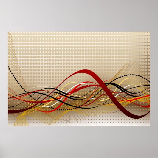 Abstracte art. 33 Afdrukken Poster (Voorkant)