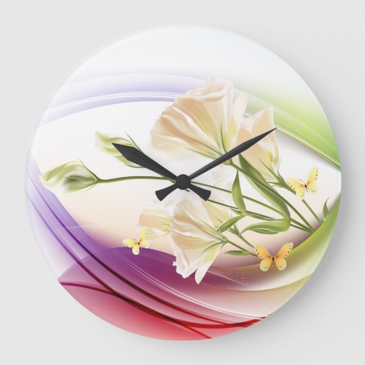 Abstracte art. 46-klok grote klok (Voorkant)