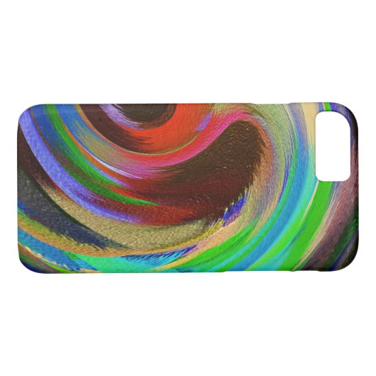 Abstracte art. 4 Case-Mate iPhone case (Achterkant (Horizontaal))
