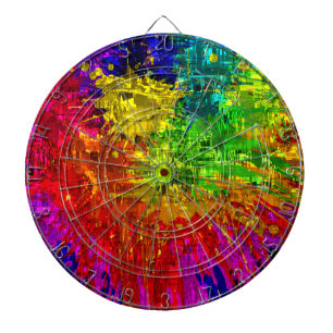Abstracte art. 56 Dart Boards Dartbord