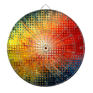 Abstracte art. 61 Dart Boards Dartbord