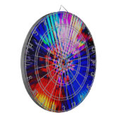 Abstracte art. 69 Dart Boards Dartbord (Voorkant Links)