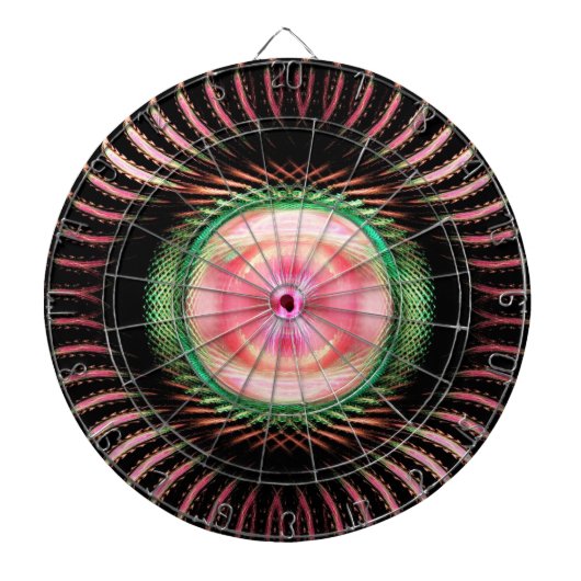 Abstracte art. 74 Dart Boards Dartbord (Voorkant)