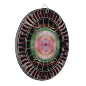 Abstracte art. 74 Dart Boards Dartbord (Voorkant Links)