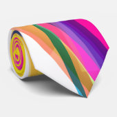 Abstracte Art 7 Stropdas (Opgerold)