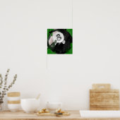 Abstracte Art. 8 Billiards Ball Poster (Keuken)