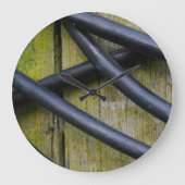 Abstracte Art Acrylwand-klok Grote Klok (Voorkant)