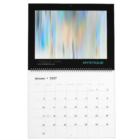 abstracte Art Agenda 2015 Kalender (Jan 2027)