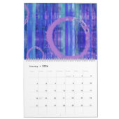 Abstracte Art Agenda Kalender (Jan 2026)
