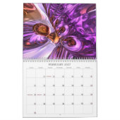 Abstracte Art Agenda Kalender (Feb 2027)