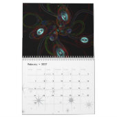 Abstracte Art Agenda Kalender (Feb 2027)