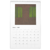 Abstracte Art Agenda Kalender (Mar 2027)