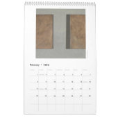 Abstracte Art Agenda Kalender (Feb 2026)