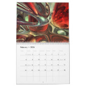  Abstracte Art Agenda V5 Kalender (Feb 2026)
