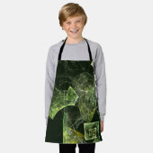 Abstracte Art Apron met verdraaide balans Schort (Gedragen)