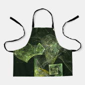 Abstracte Art Apron met verdraaide balans Schort (Voorkant)
