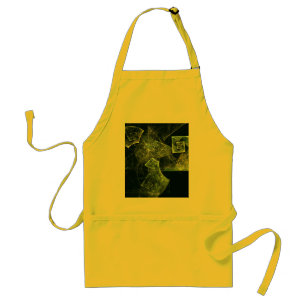 Abstracte Art Apron met verdraaide balans Standaard Schort