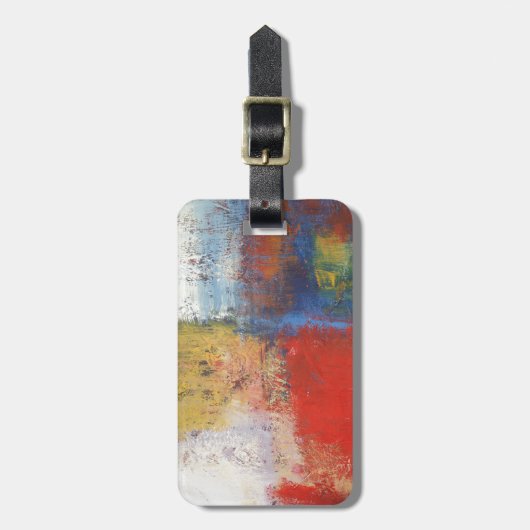 Abstracte Art Bag Labels (Voorkant verticaal)