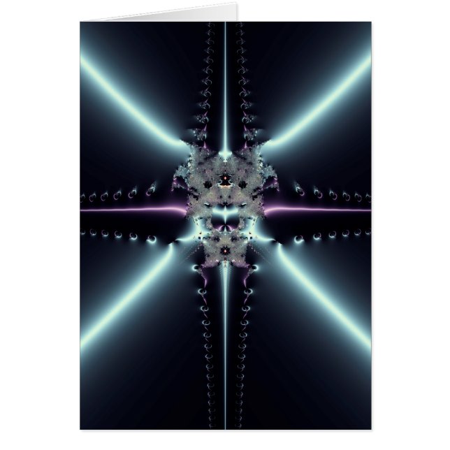 Abstracte Art Blue Star (Voorkant)