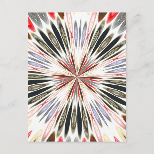 ABSTRACTE ART BRIEFKAART (Voorkant)
