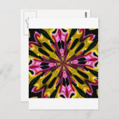 ABSTRACTE ART BRIEFKAART (Voorkant / Achterkant)