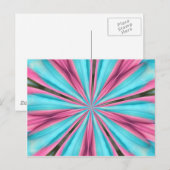 ABSTRACTE ART BRIEFKAART (Voorkant / Achterkant)