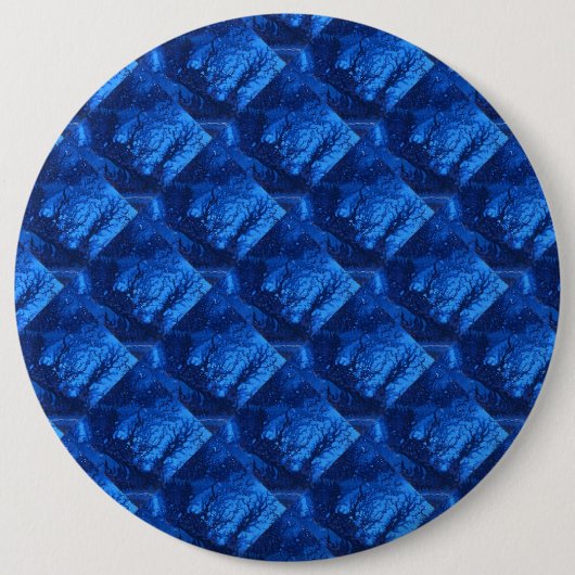 abstracte Art Button "Deep Water 6" (Voorkant)