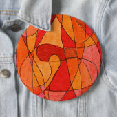 abstracte Art Button "Hot Spot" (In situ)