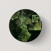 Abstracte Art Button met verdraaide balans (rond) (Voorkant)
