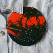 abstracte Art Button "Swamp Fire 5" (In situ)