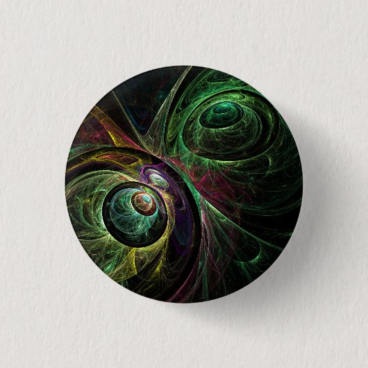 Abstracte Art Button voor ogen tot ogen (rond) (Voorkant)