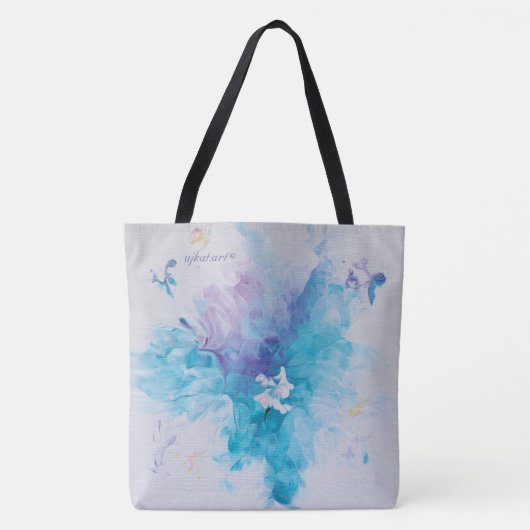 Abstracte Art Canvas tas (Voorkant)