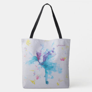 Abstracte Art Canvas tas