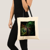 Abstracte Art Canvas tas oogkleuren (Voorkant (product))