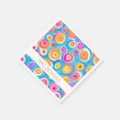 Abstracte Art Circles Artist Designer BUSINESS NAA Servet (Hoek)