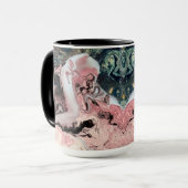 Abstracte Art Coffee-Mok Mok (Voorkant links)