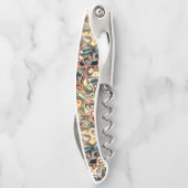 Abstracte Art Corkschroef Kurkentrekker (Achterkant)