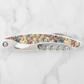 Abstracte Art Corkschroef Kurkentrekker (Voorkant)