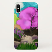 Abstracte Art Cotton Snoep Trees Case-Mate iPhone Case (Achterkant)