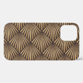 Abstracte art deco: gouden elegantie. Case-Mate iPhone case (Achterkant (horizontaal))