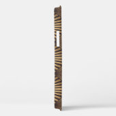 Abstracte art deco: gouden elegantie. Case-Mate iPhone case (Achterkant / Rechts)