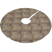 Abstracte art deco: gouden elegantie. kerstboom rok (Gekanteld)
