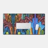 Abstracte Art Desk Mat (Keyboard & Muis)