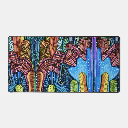 Abstracte Art Desk Mat (Voorkant)